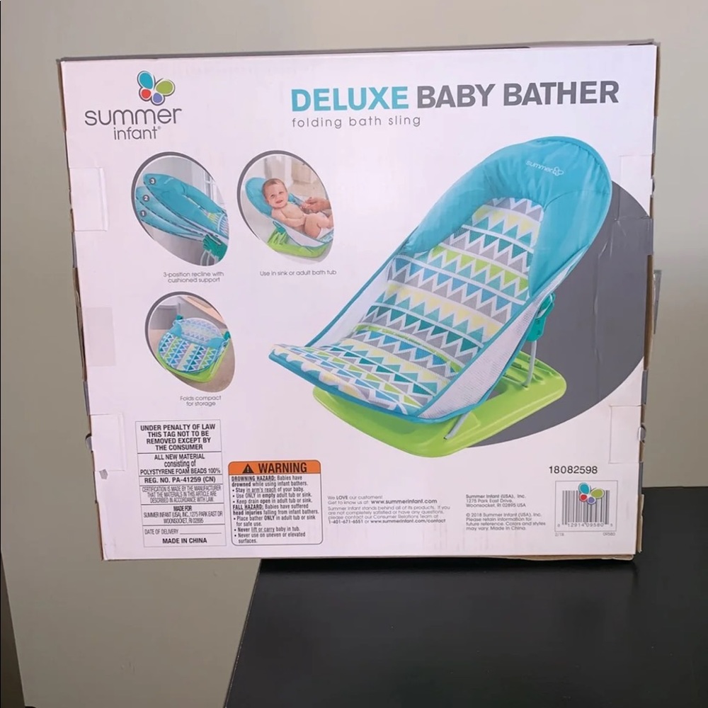 Deluxe baby bather